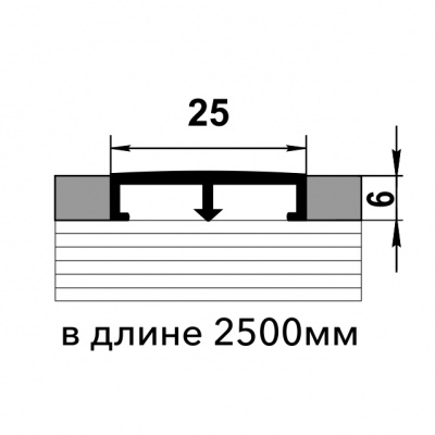 Профиль ПП 01.2500.01л